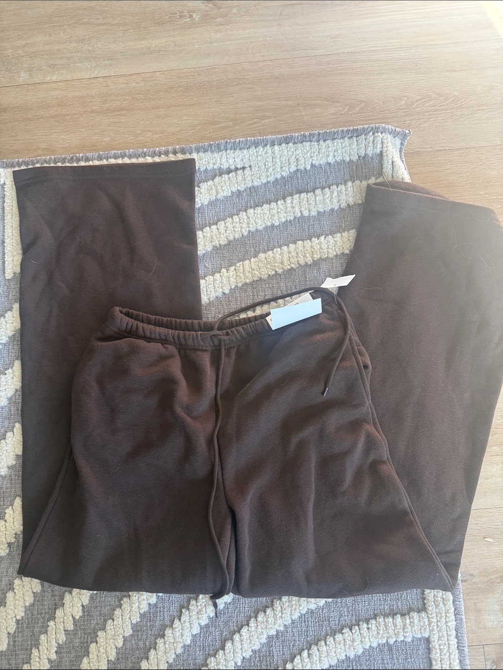 Refuge fleece low rise baggy pant nwt